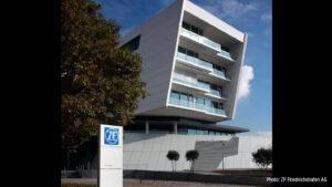 View of ZF Friedrichshafen AG company building