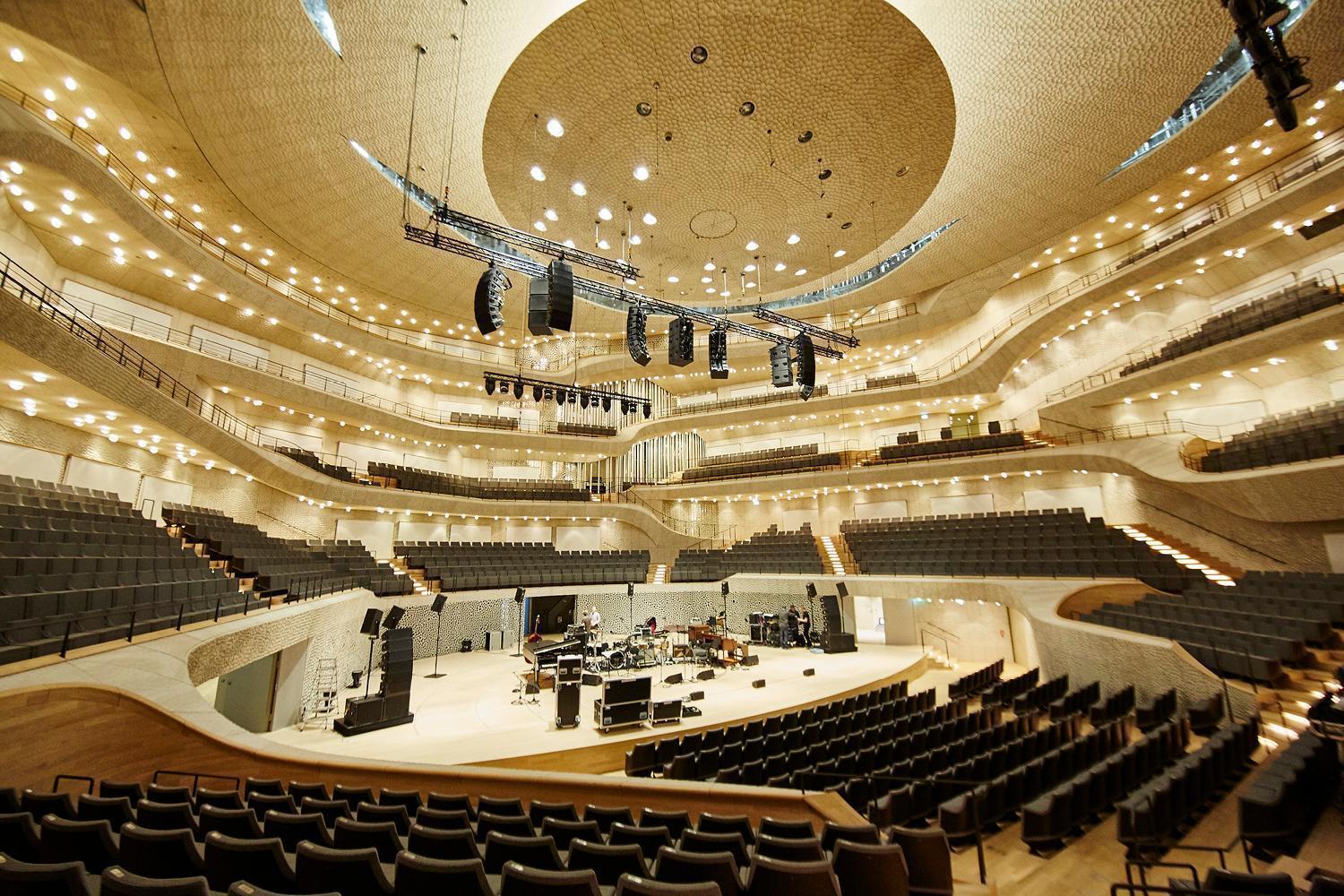 Salle de concert de l'Elbphilharmonie de Hambourg