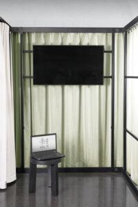 Monitoraufnahme ROOCS Raumtrennsystem