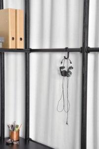 ROOCS Raumtrennsystem - Haken und Regale